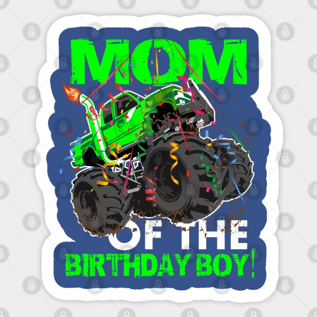 mom of the birthday boy Sticker by hadlamcom